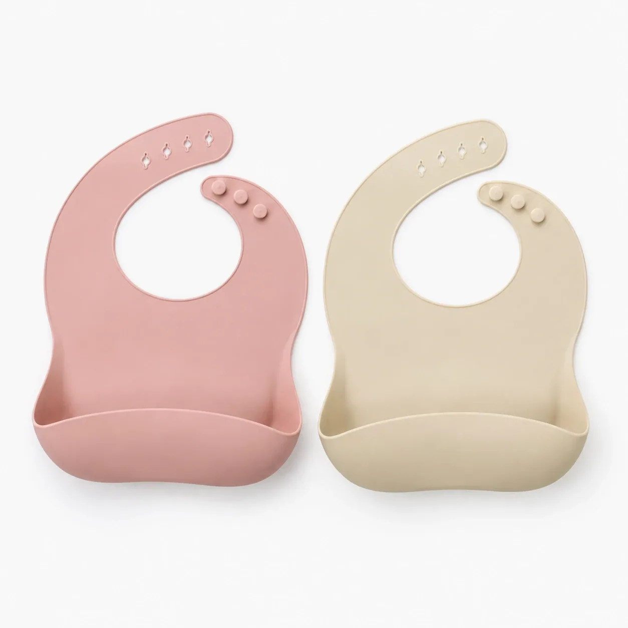 Silikon-Lätzchen-Set 2-teilig – Ansicht 1