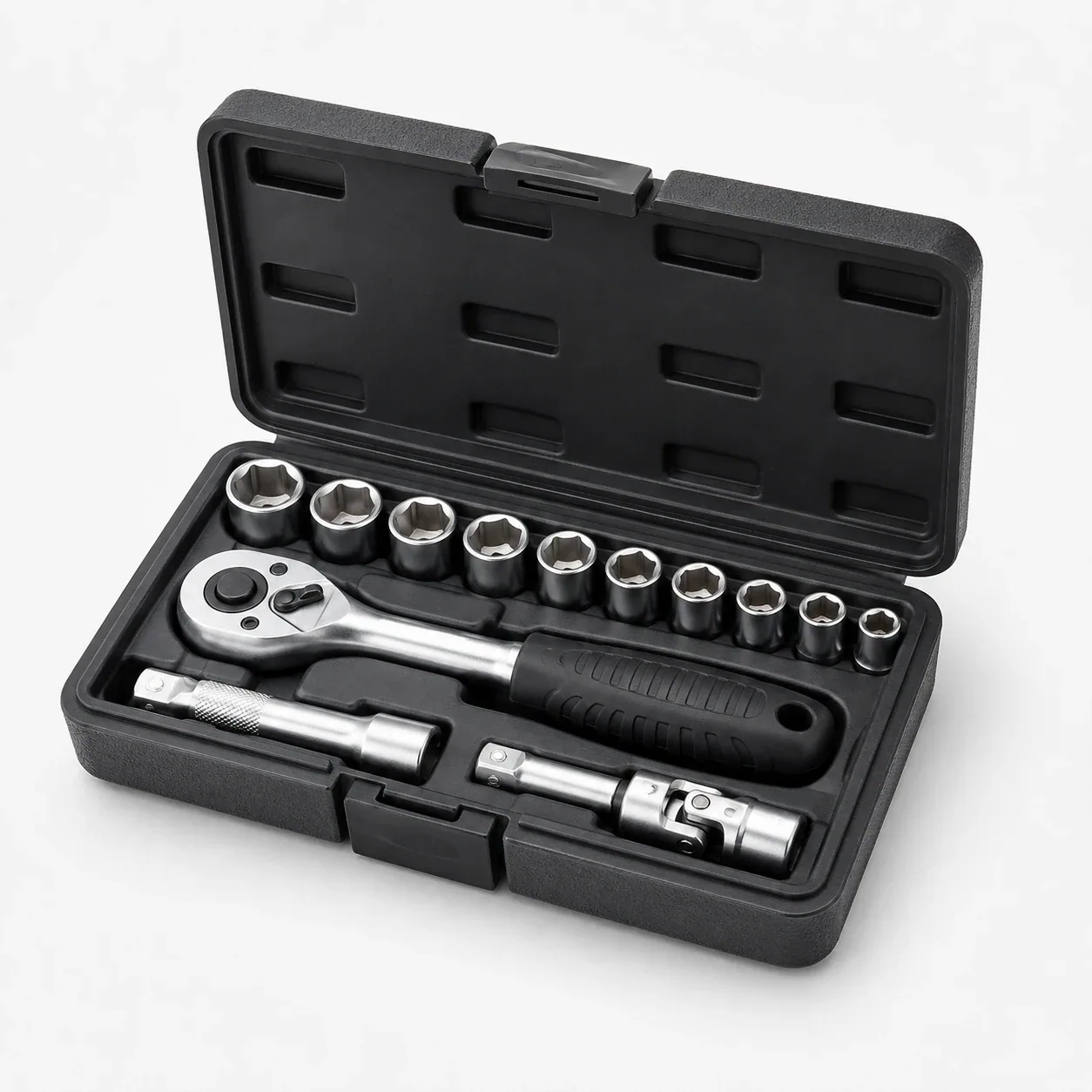 Steckschlüssel-Set mit Ratsche – Ansicht 1
