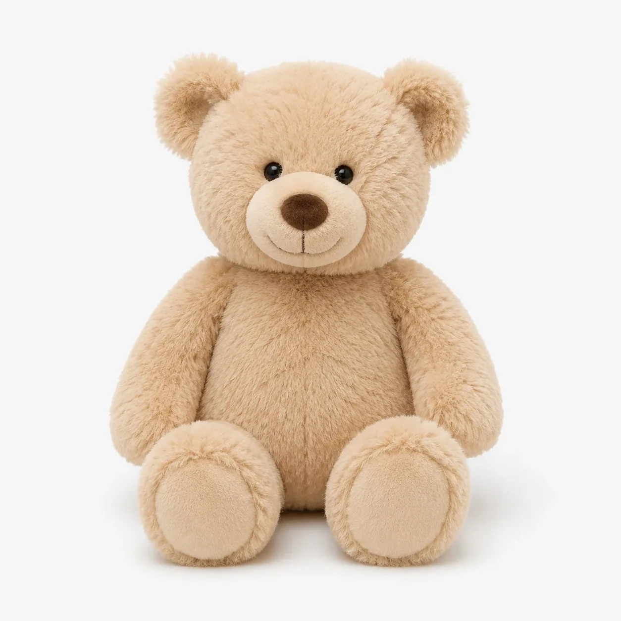 Teddybär beige kuschelig – Ansicht 1