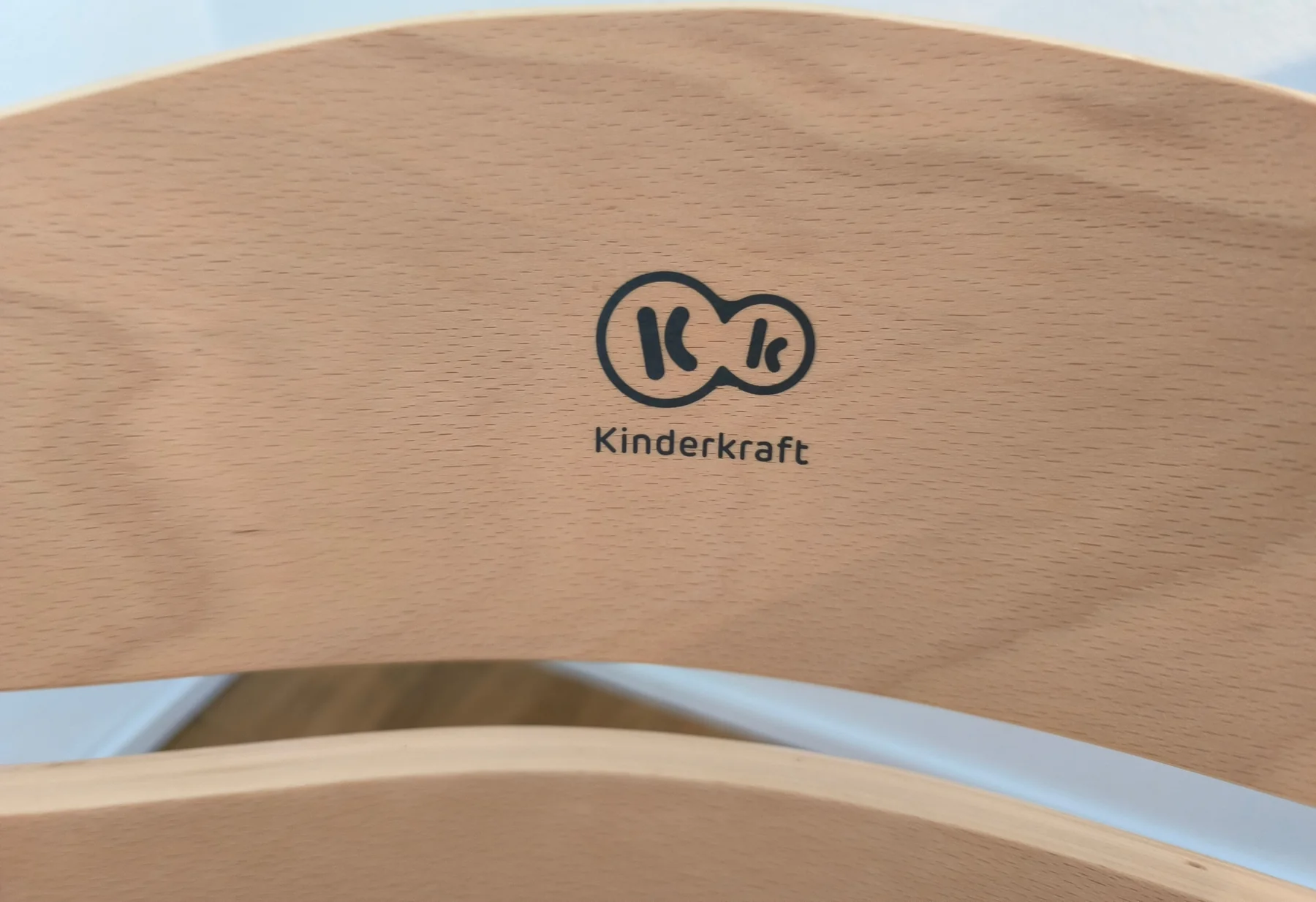 Kinderkraft ENOCK high chair, white with cushion – view 2